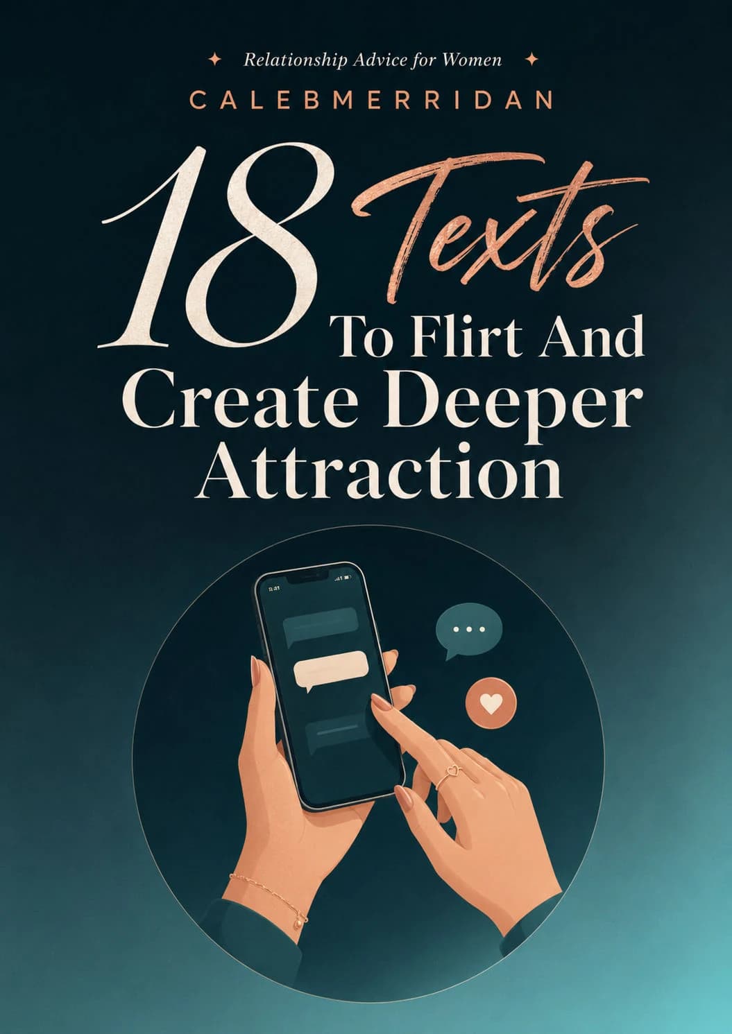 18 Texts to Flirt and Create Deeper Attraction PDF cover