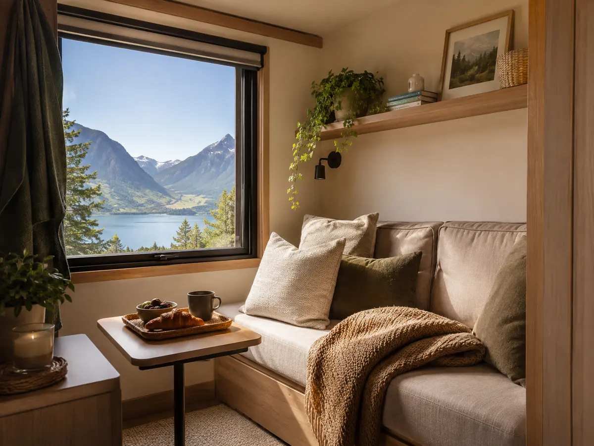 Tiny home, big view option image
