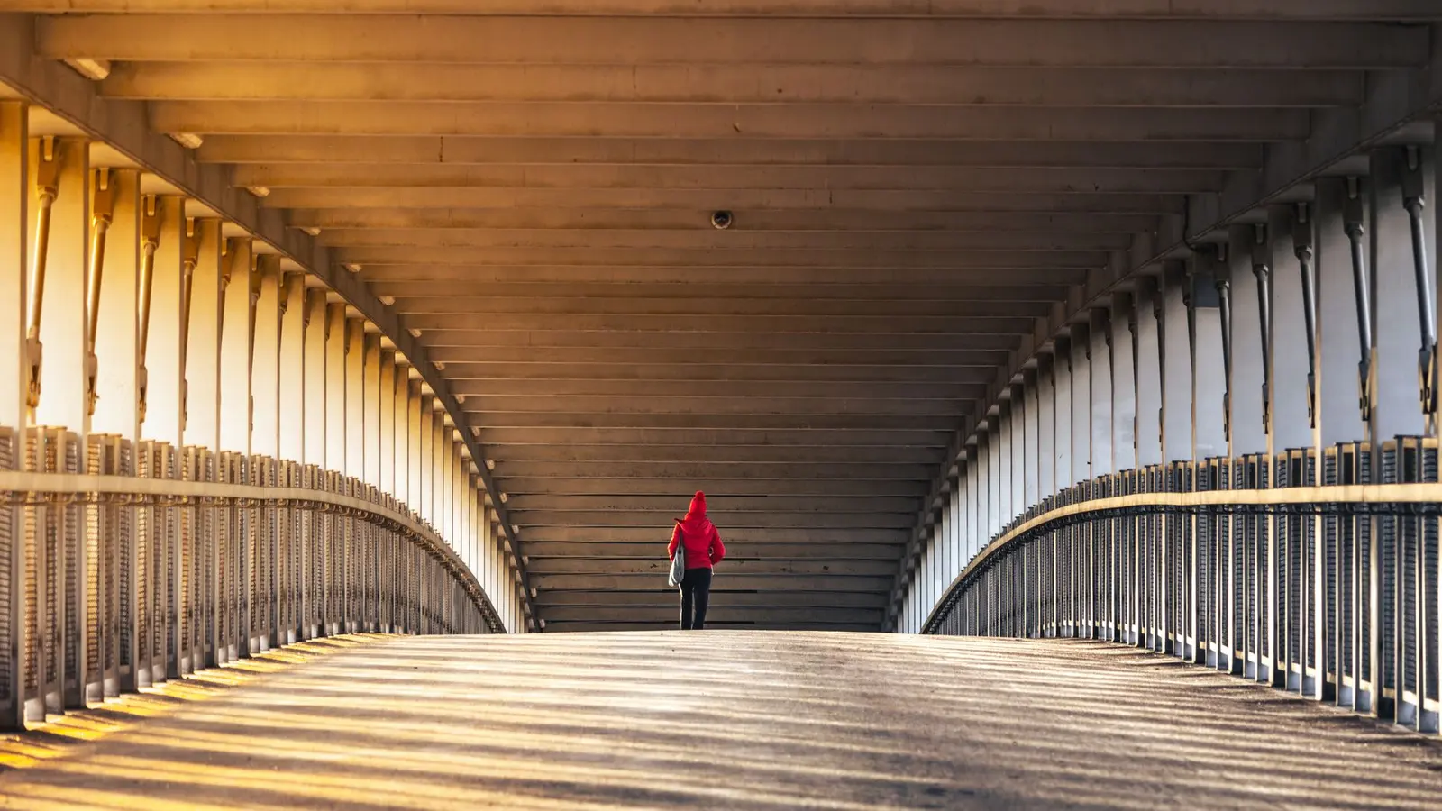 What to look for in a guy: a woman walking alone in warm light while reflecting on boundaries
