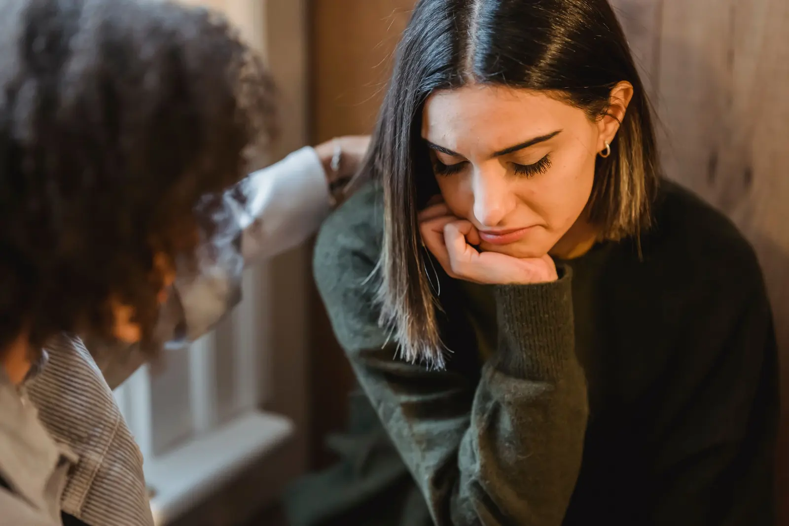 Why Is My Boyfriend So Mean to Me? Signs and What to Do: a supportive conversation with someone who looks upset